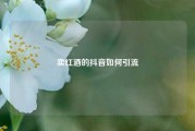 卖红酒的抖音如何引流